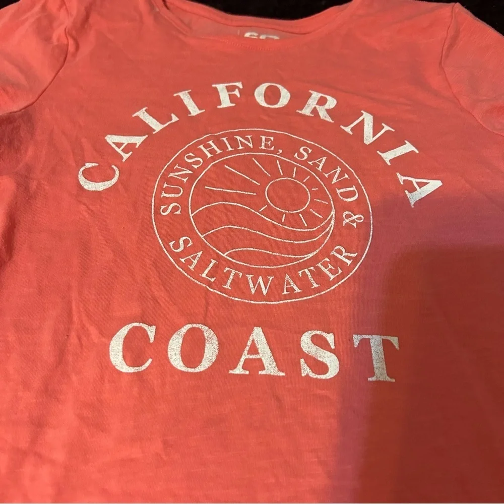 Size 10/12 Pink/Peach Shirt B3